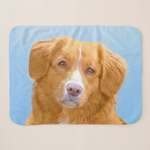 Nova Scotia Duck Tolling Retriever Hund Gemälde Sherpadecke