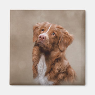 Nova Scotia Duck Tolling Retriever Hund Magnet