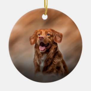Nova Scotia Duck Tolling Retriever Keramik Ornament