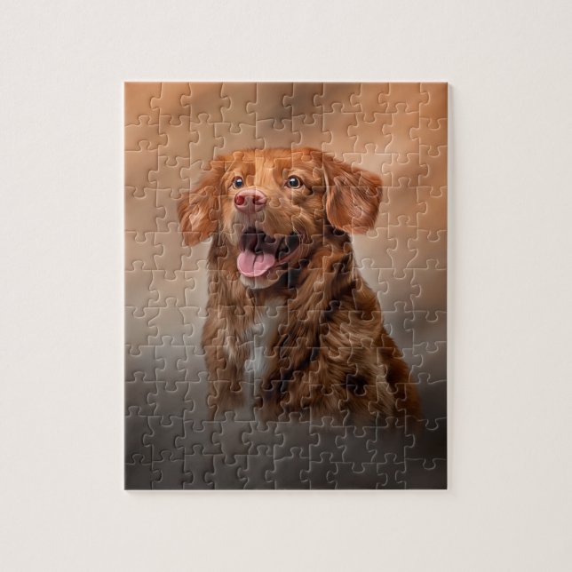 Nova Scotia Duck Tolling Retriever Puzzle (Vertikal)
