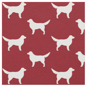 Nova Scotia Duck Tolling Retriever Silhouetten Red Stoff