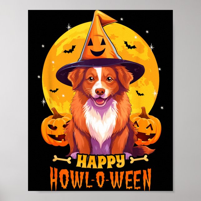 Nova Scotia Duck Tolling Retriever Toller Poster (Vorne)
