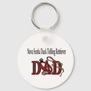 Nova Scotia Duck Tolling Retriever Vater Geschenke Schlüsselanhänger