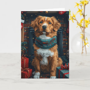 Nova Scotia Duck Tolling Retriever Weihnachtsgesch Karte