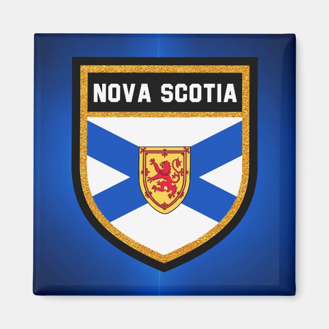 Nova Scotia Flag Magnet (Vorne)