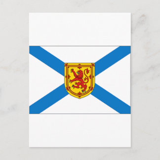 Nova Scotia Flag Postkarte
