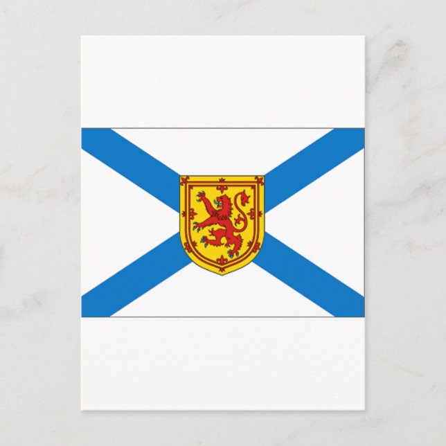 Nova Scotia Flag Postkarte (Vorderseite)