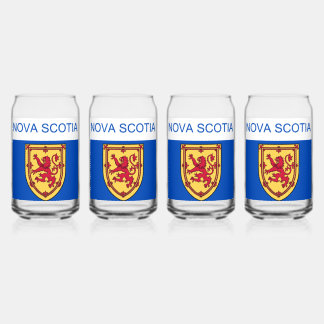 Nova Scotia-Flagge Dosenglas