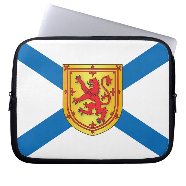 Nova Scotia-Flagge Laptopschutzhülle (Vorderseite)