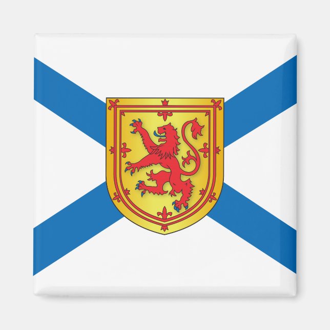 Nova Scotia-Flagge Magnet (Vorne)