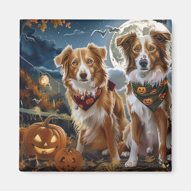 Nova Scotia Halloween Spooky Magnet (Vorne)