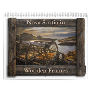 Nova Scotia in Holzrahmen Kalender