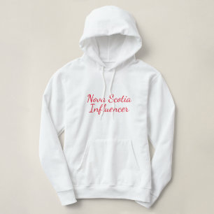 Nova scotia Influencer Anpassung, Provinz oder Sta Hoodie