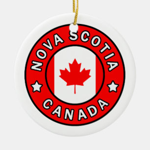 Nova Scotia Kanada Keramik Ornament