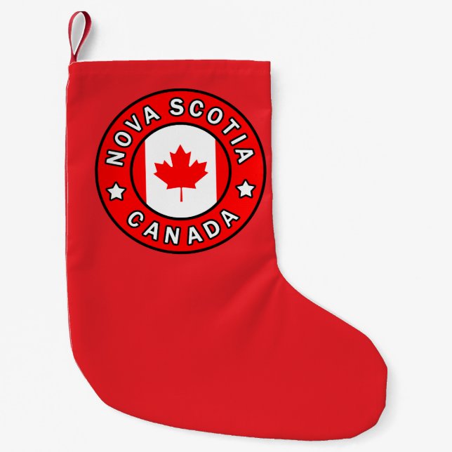 Nova Scotia Kanada Kleiner Weihnachtsstrumpf (Vorderseite)