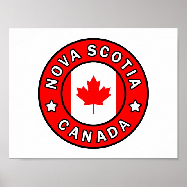 Nova Scotia Kanada Poster (Vorne)
