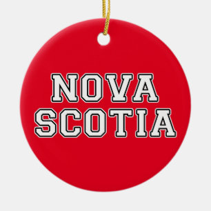 Nova Scotia Keramik Ornament