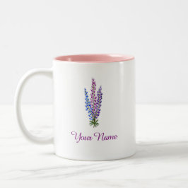 Nova Scotia Lupine Zweifarbige Tasse
