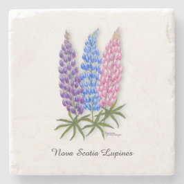 Nova Scotia Lupinen Steinuntersetzer