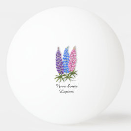 Nova Scotia Lupinen Tischtennisball