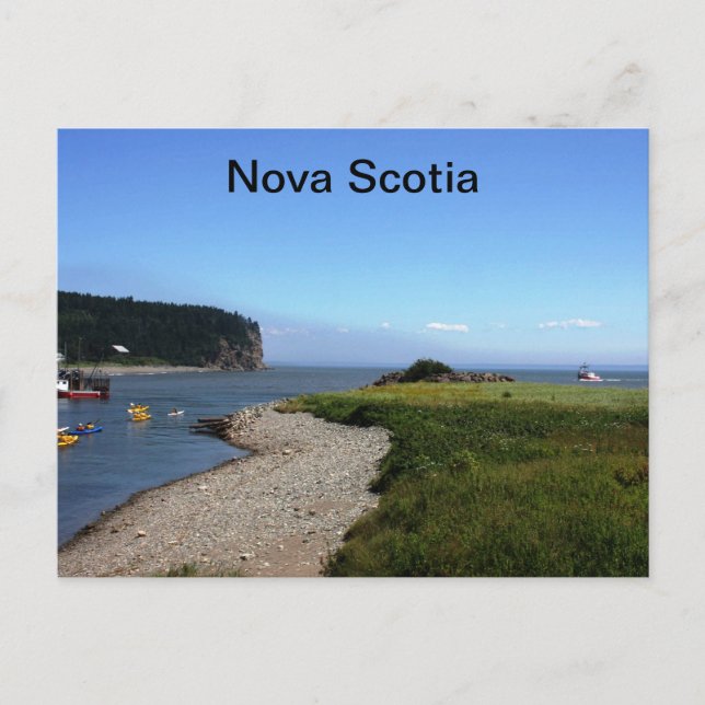Nova Scotia Postcard Postkarte (Vorderseite)