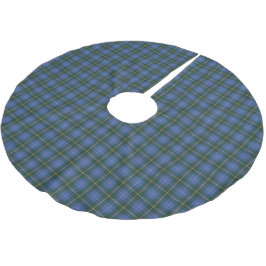 Nova Scotia Provincial Scottish Tartan Polyester Weihnachtsbaumdecke