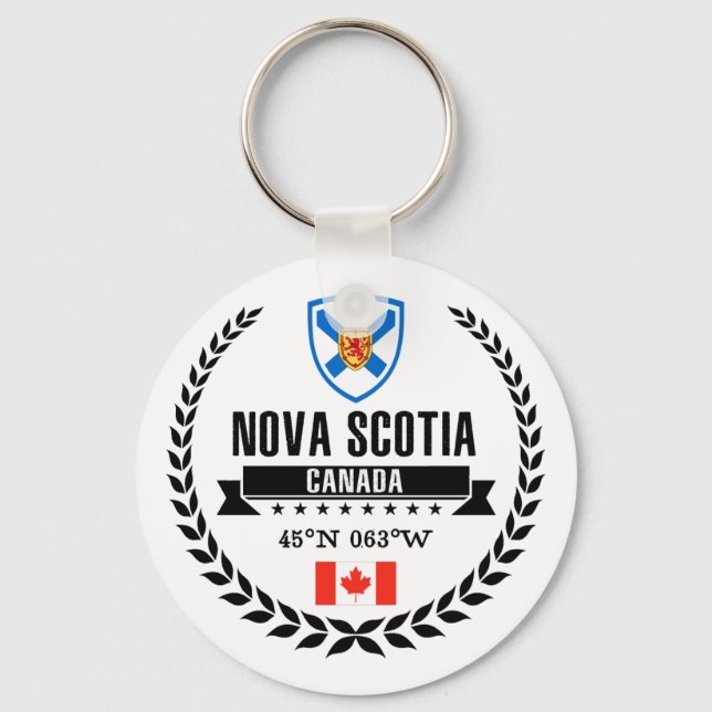 Nova Scotia Schlüsselanhänger (Vorderseite)