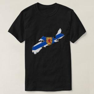 Nova Scotia Shirt Halifax Shirt Nova scotia Karte