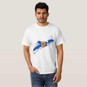 Nova Scotia Shirt Halifax Shirt Nova scotia Karte