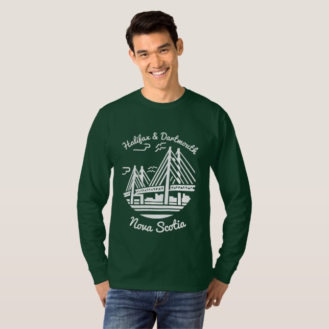 Nova Scotia Shirt Halifax und Dartmouth Shirt (Vorne ganz)