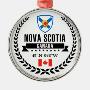 Nova Scotia Silbernes Ornament