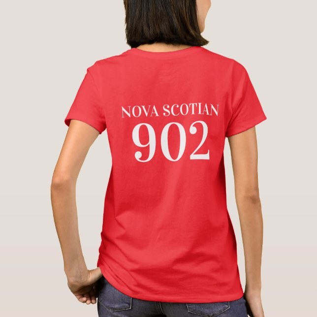 Nova Scotia T - Shirt Nova Scotian 902 (Rückseite)