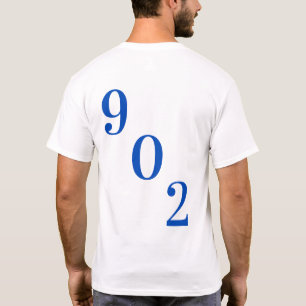 Nova Scotia T - Shirt Nova Scotian 902 halifax pin