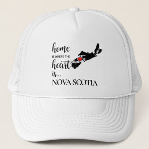 Nova Scotia Zuhause ist der Ort, wo das Herz... Truckerkappe