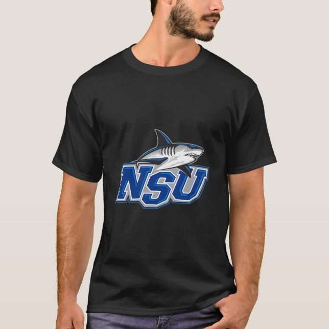 Nova Southeastern Sharks Icon T-Shirt (Vorderseite)