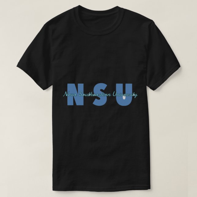 Nova Southeastern University Nsu T-Shirt (Design vorne)