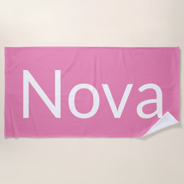 Nova Strandtuch (Vorderseite)
