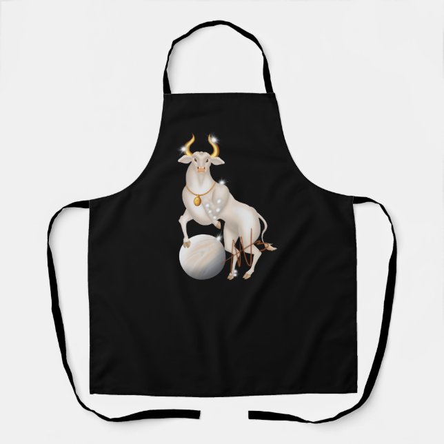 Nova Taurus Venus Zodiac Schürze (Vorderseite)