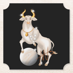 Nova Taurus Venus Zodiac Untersetzer