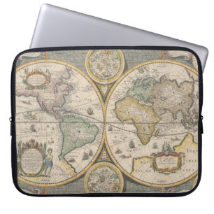 Nova Totius Terrarum Orbis Geographic Laptopschutzhülle