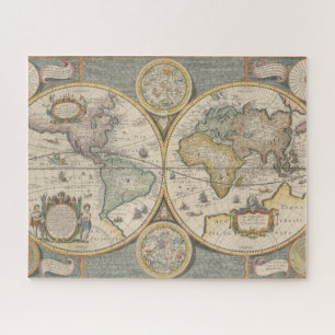 Nova Totius Terrarum Orbis Geographic Puzzle
