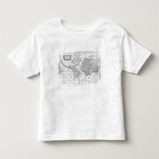 Nova Totius Terrarum Orbis Kleinkind T-shirt (Vorderseite)