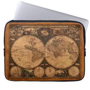 Nova Totuis Old World Map Laptopschutzhülle