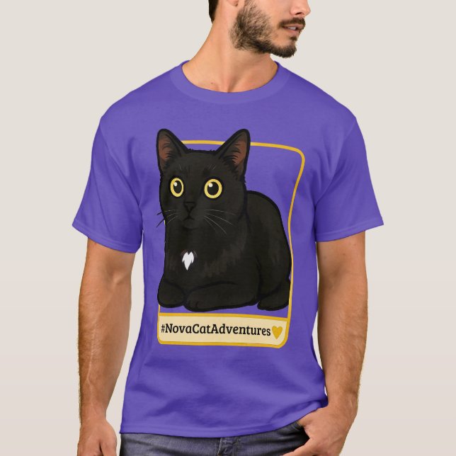 #NovaCatAdventures | v1 - T-shirt (Vorderseite)
