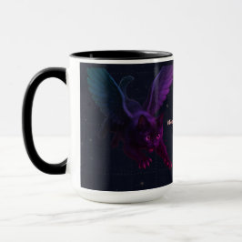 #NovaCatAdventures winged v2 mug Tasse