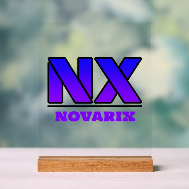 Novarix Acrylschild Logo (Neutral)