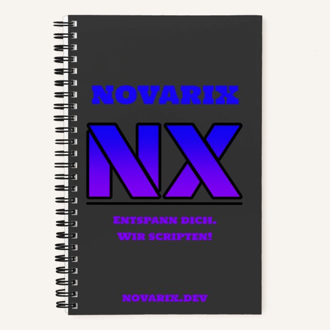 Novarix Notizbuch (Vorderseite)