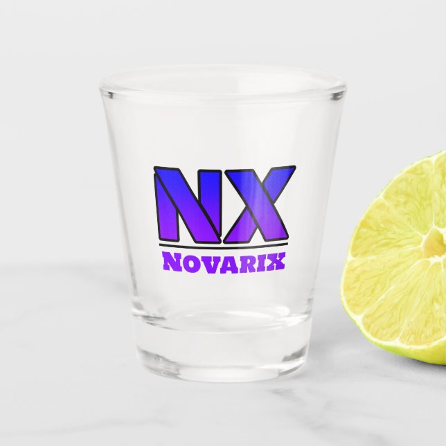 Novarix Schnapsglas  (Vorderseite)