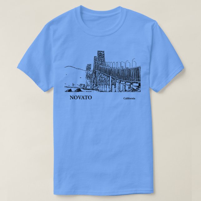 Novato California TShirt 3 (Design vorne)