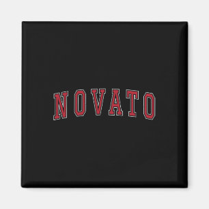 Novato Kalifornien Souvenir Urlaub College Stil Magnet